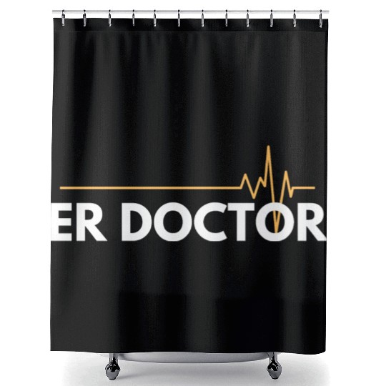 ER DOCTOR Shower Curtains