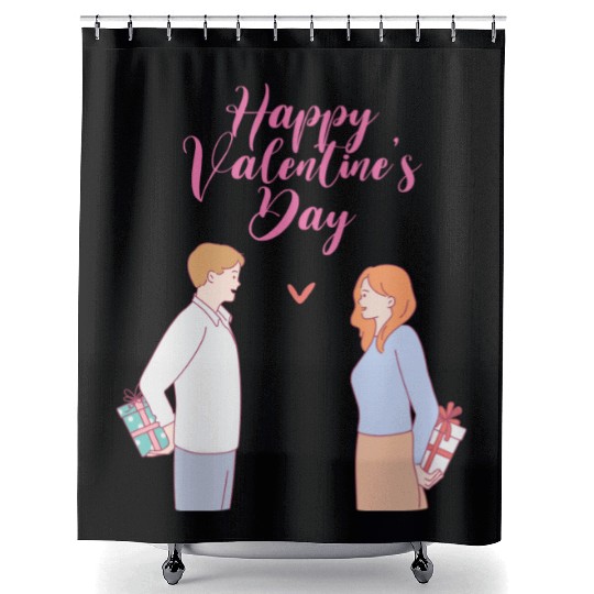 valentine's day | valentine | happy valentines day Shower Curtains