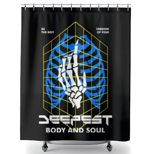 Deepest Streetwear Shower Curtains