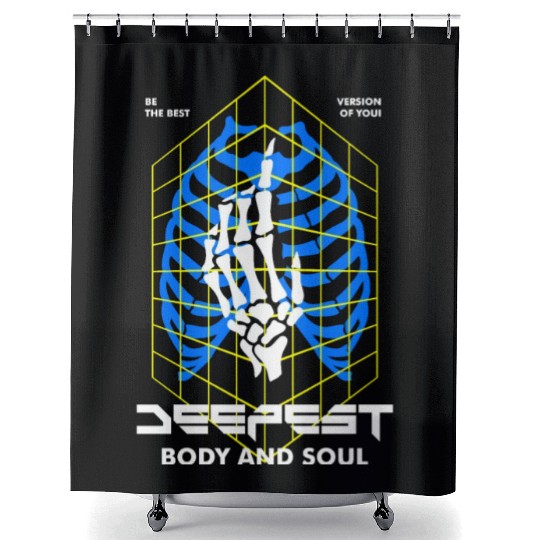 Deepest Streetwear Shower Curtains