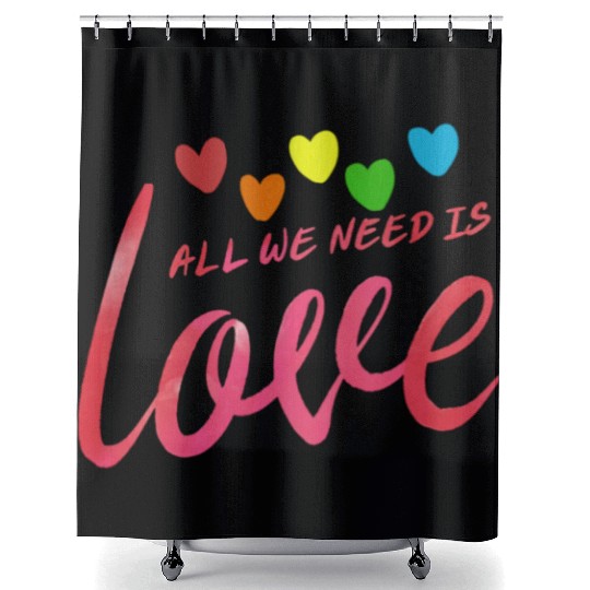 HAPPY VALENTINE DAY❤❤ Shower Curtains