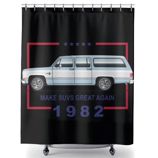 MAKE Light Blue Shower Curtains