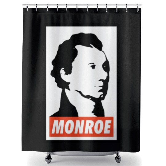 James Monroe Shower Curtains