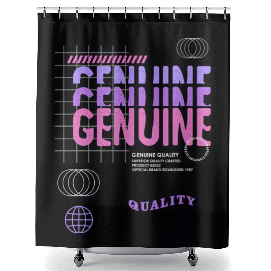 Genuine Streetwear Shower Curtains