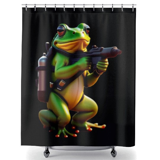 frog Shower Curtains