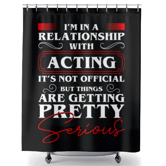 Actor Rehearsal Make-Up Drama Club Shower Curtains