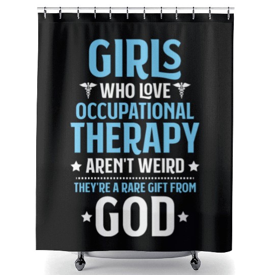 Occupational Therapist Occupational Therapy OT Shower Curtains