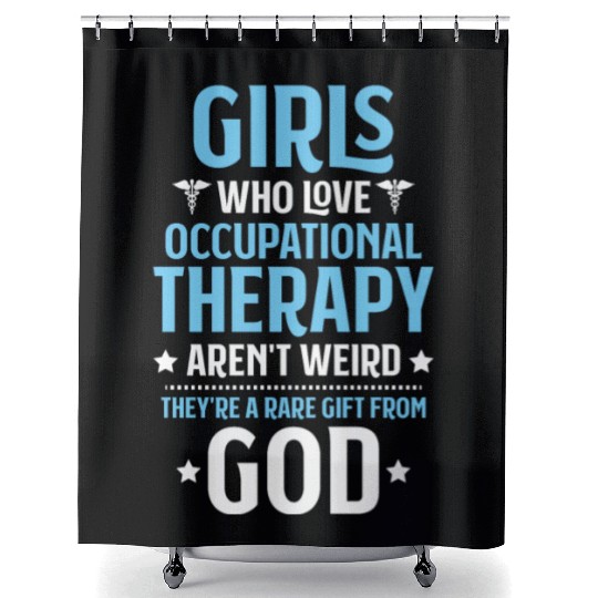 Occupational Therapist Occupational Therapy OT Shower Curtains