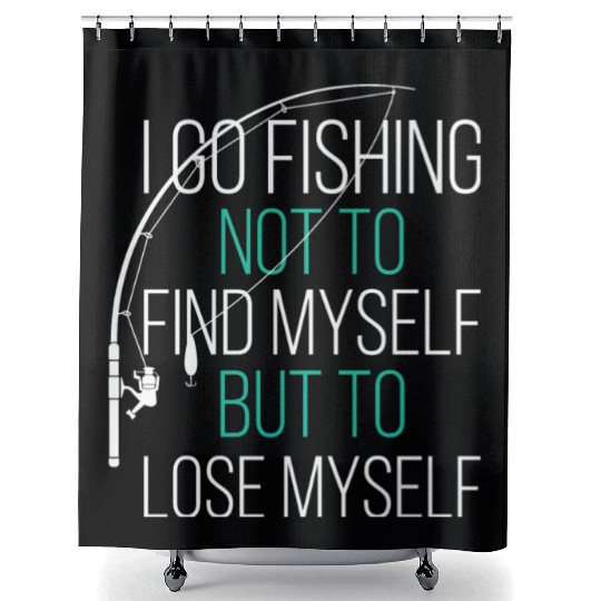 Fishing Lover Design Shower Curtains