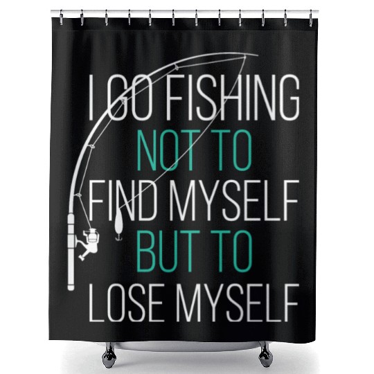 Fishing Lover Design Shower Curtains