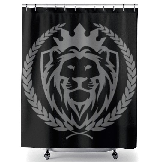 Lion King Head Shower Curtains
