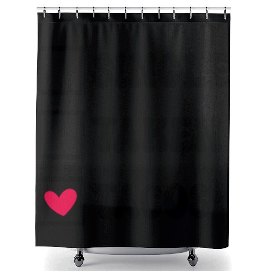 I Love Taco Anti-Valentine, Tacos Are My Valentine Shower Curtains