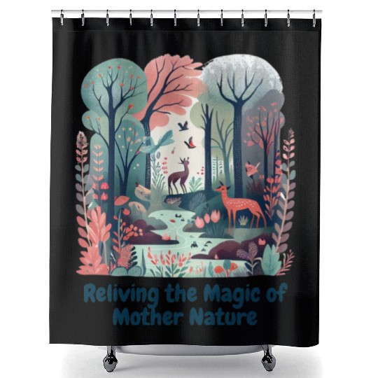 Get Your Fill of Nature with Our Classic Designs Shower Curtains