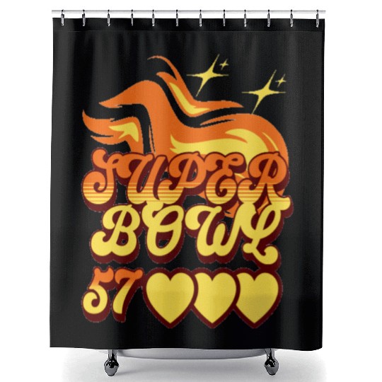 Super Bowl 2023 Classic Shower Curtains