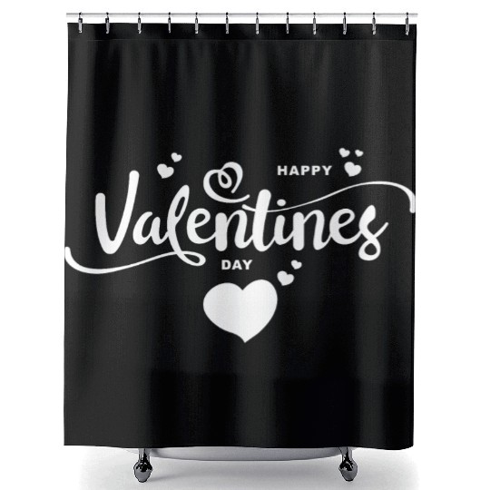 happy Valentines Shower Curtains
