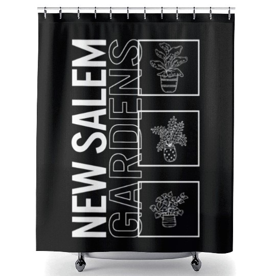 New Salem Gardens, Garden Plant Gardening Lover Shower Curtains