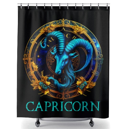 Embrace Your Capricorn Identity: Capricorn Pride Z Shower Curtains