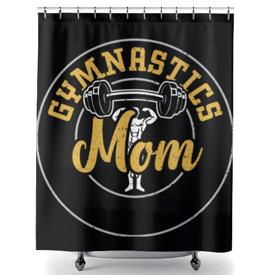 Gymnastics Mom - Gym Shower Curtains