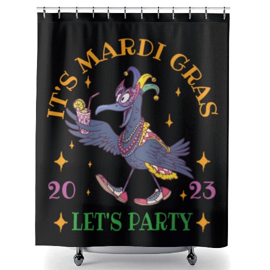 It's Mardi Gras 2023 Lets Party Shower Curtains