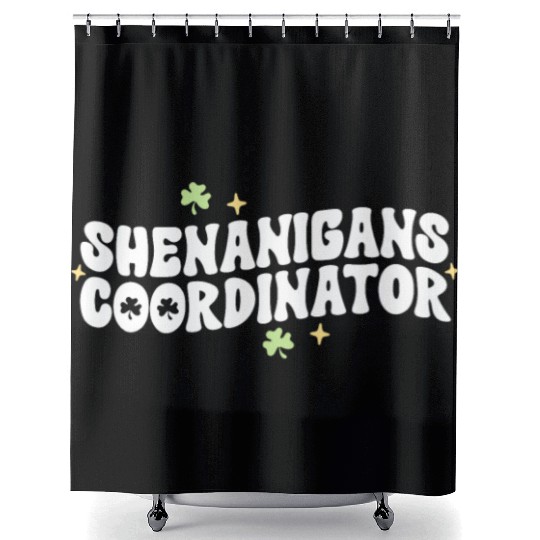 Shenanigans Coordinator Kindergarten Teacher St Shower Curtains