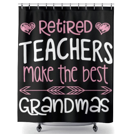 Womens Teacher Retirement Best Shower Curtains