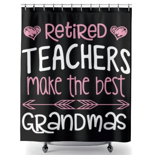 Womens Teacher Retirement Best Shower Curtains