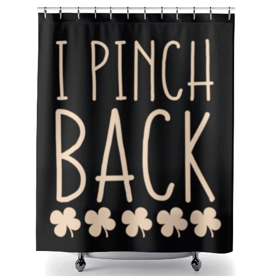 Kids Toddler Boy St Patricks Day Funny Irish Lepre Shower Curtains