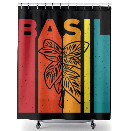 Basil Design Herb Lover Shower Curtains