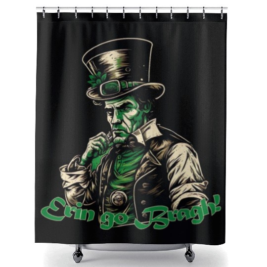St Patrick´s day, Erin go Bragh! Shower Curtains