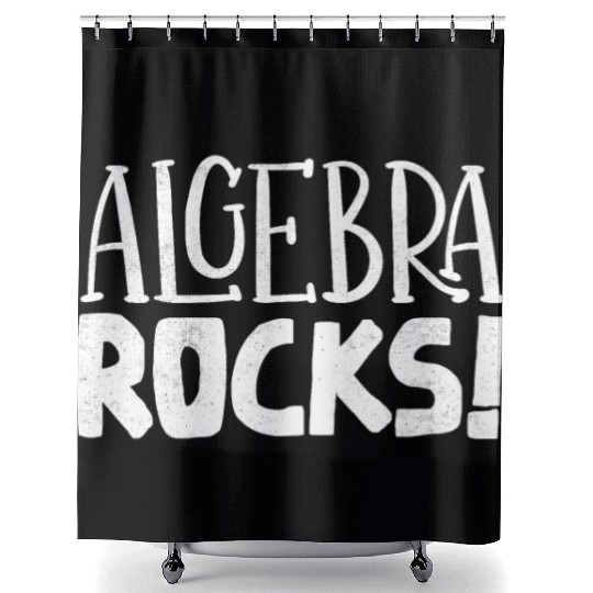 Algebra, calculus, science, mathematics Shower Curtains