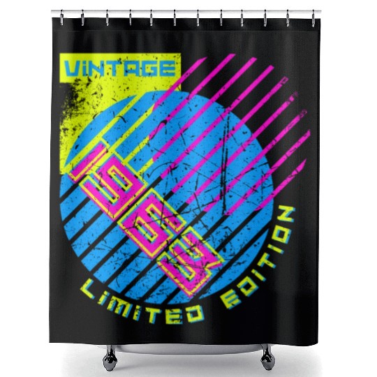 60th Birthday Vintage 1963 Shower Curtains