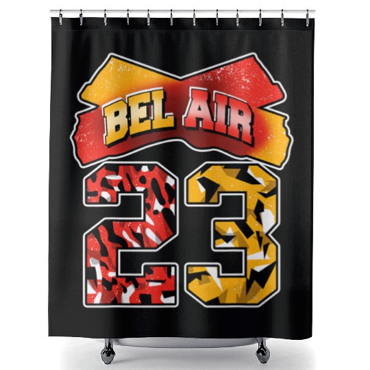 Fresh Air Number 23 Citrus 7s Matching Shower Curtains