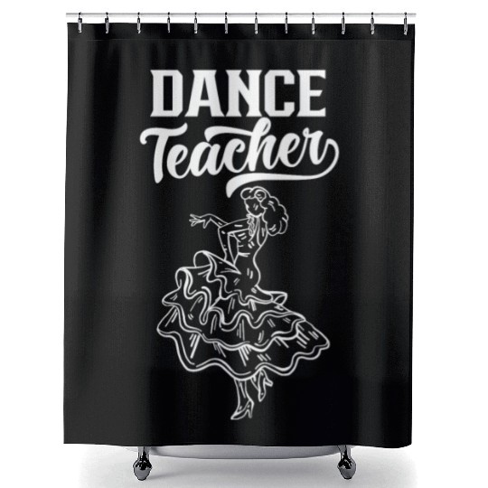 Dance Teacher Dancing Dancer Teach Class Shower Curtains