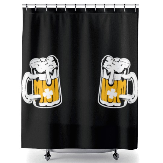 Irish beer Ireland St. Patrick's Day Shower Curtains