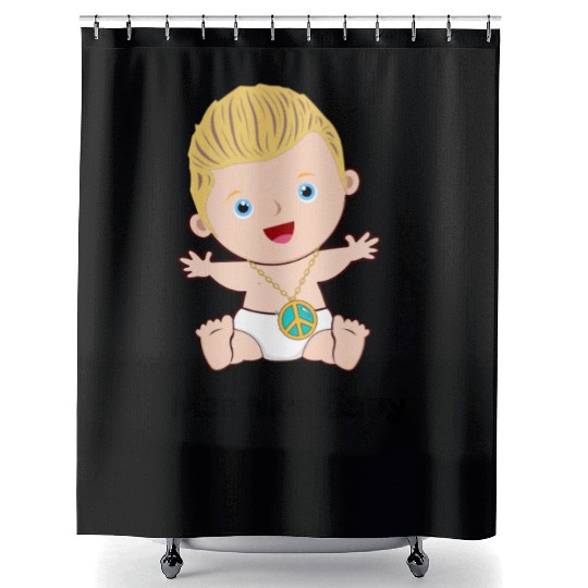 Nice Nice Baby2 Shower Curtains