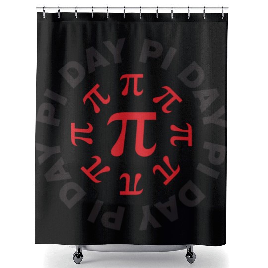 Pi Day Shower Curtains