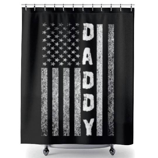 American Dad Best Fathers Day Shower Curtains