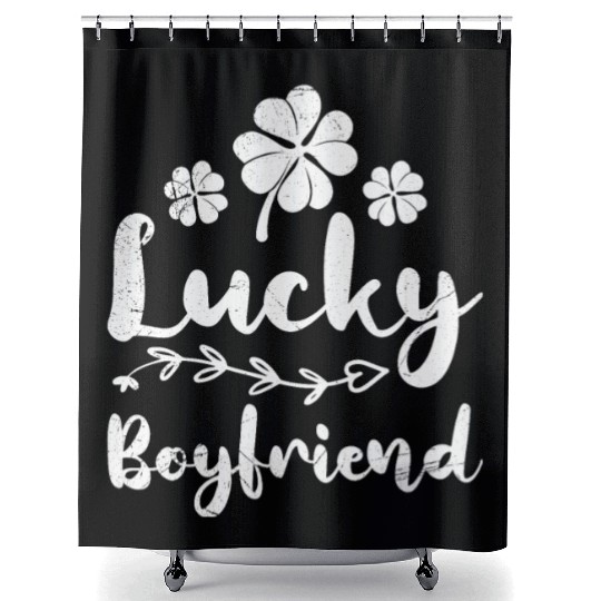Lucky Boyfriend St. Patrick's Day Ireland Shower Curtains
