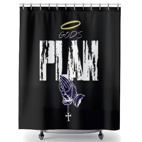 Gods Plan Shower Curtains