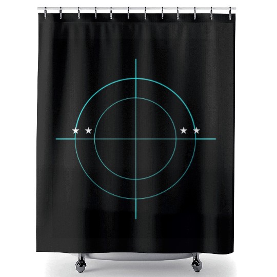 Captain nurse AI Shower Curtains