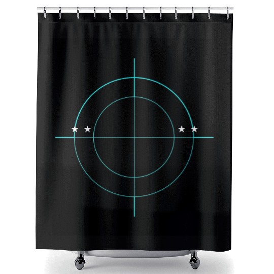 Captain nurse AI Shower Curtains