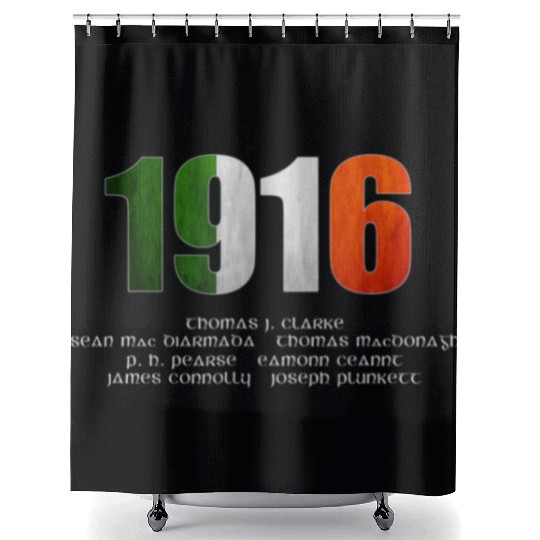1916 Irish Easter Rising Signatories Commemorative Shower Curtains