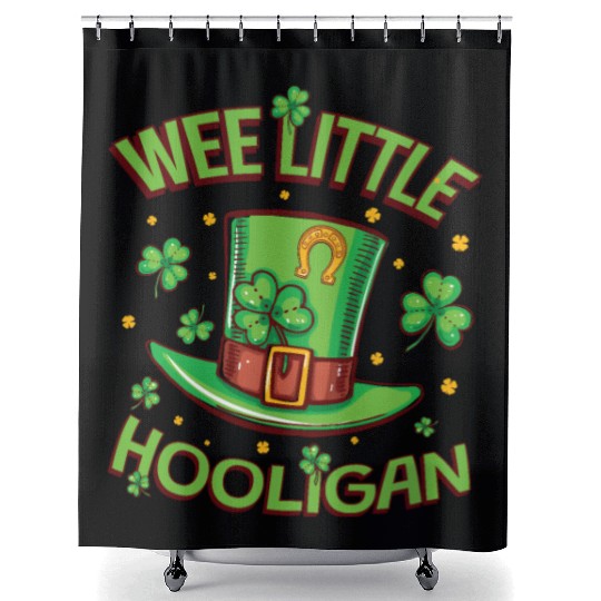 Wee Little Hooligan Shower Curtains