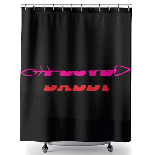I Love Daddy Shower Curtains