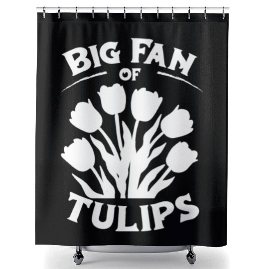 Tulip Gardening Tulips Shower Curtains