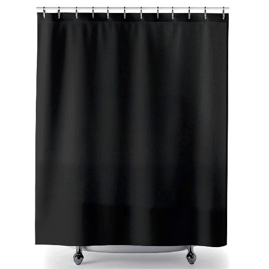 Death Before Decaf Line Art Shower Curtains