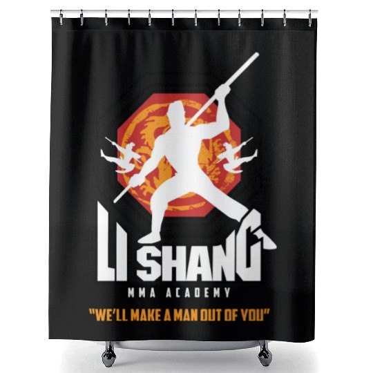 Li Shang MMA Academy Shower Curtains