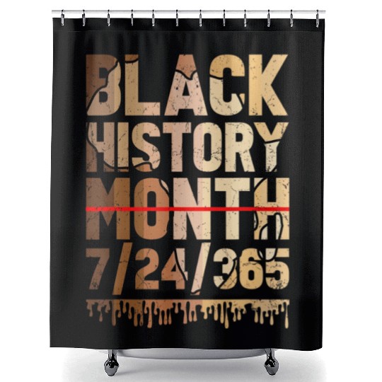 Black History Month Juneteenth BLM Black History 3 Shower Curtains