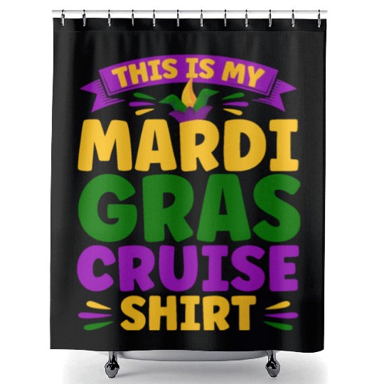 Mardi Gras Cruise Mardi Gras Mardi Gras Parade Gif Shower Curtains