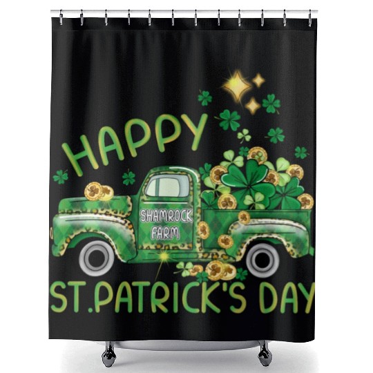 Happy Day Patricks Farm Shower Curtains